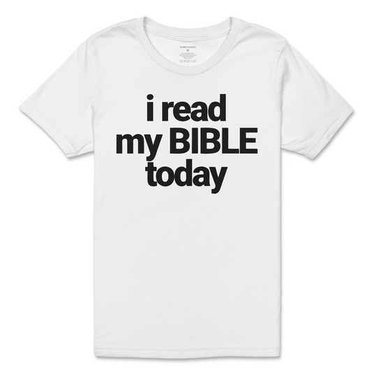 “i read my Bible Today” BOXY fit